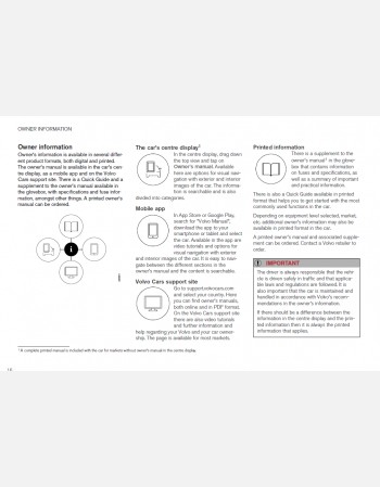 volvo v90 2018 owners manual